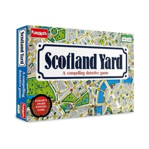 Funskool Games, Scotland Yard, A Compelling Detective And Strategy, Animal Board Game for Kids & Family
